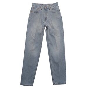 Vintage Levi's 560 Women Jeans Size 6 Reg M Loose Fit Straight Leg Light Blue